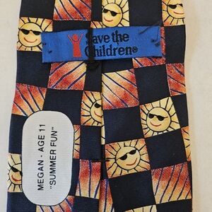 Save The Children Silk Tie